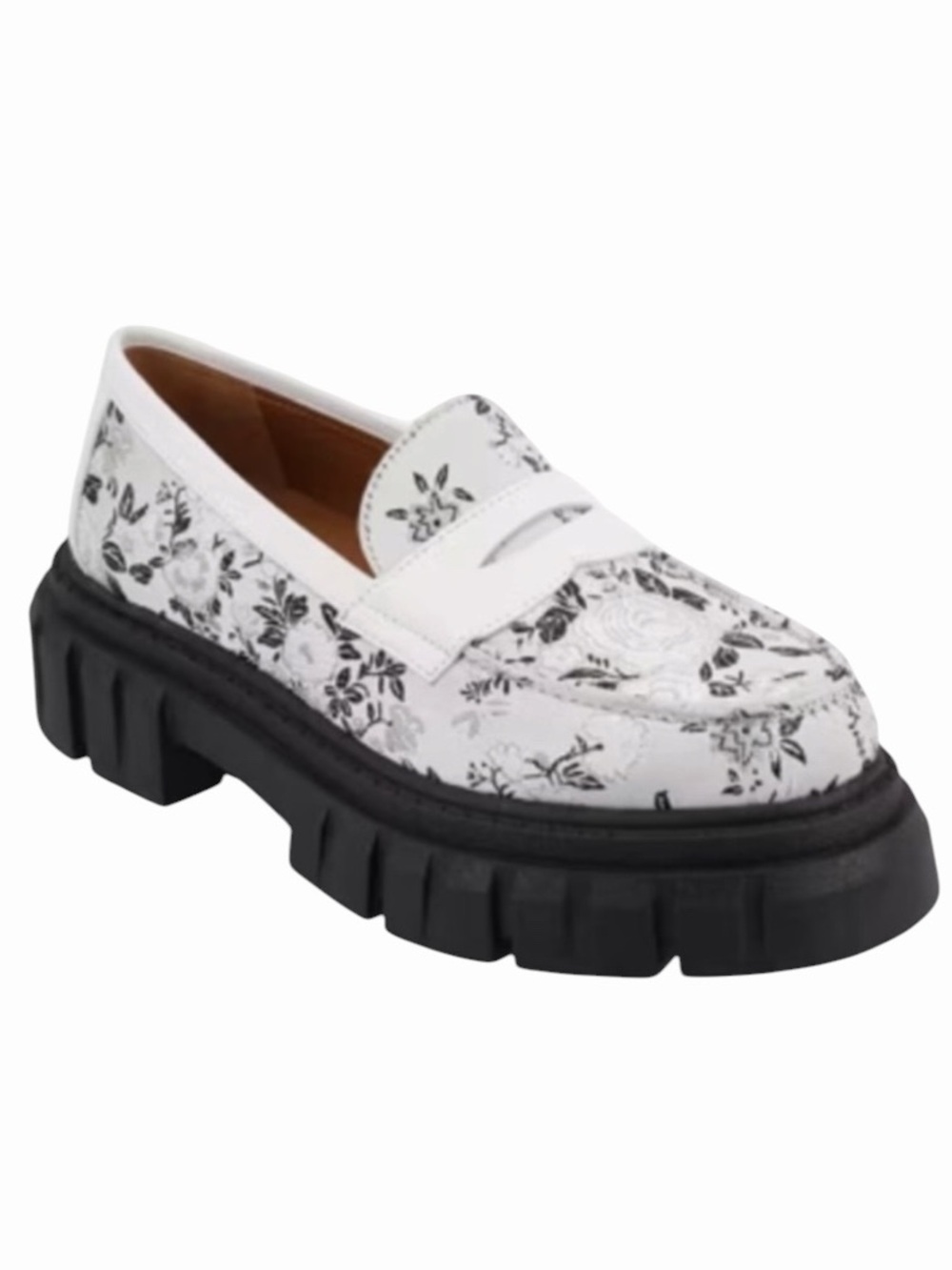 TAFT Flora Floral Eden Chunky Platform Loafer 36